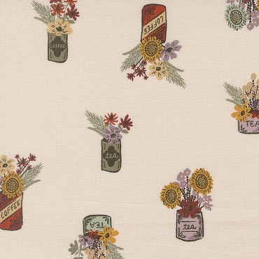 MODA Windfall by Fancy That Design House Vintage Novelty Flower Jars